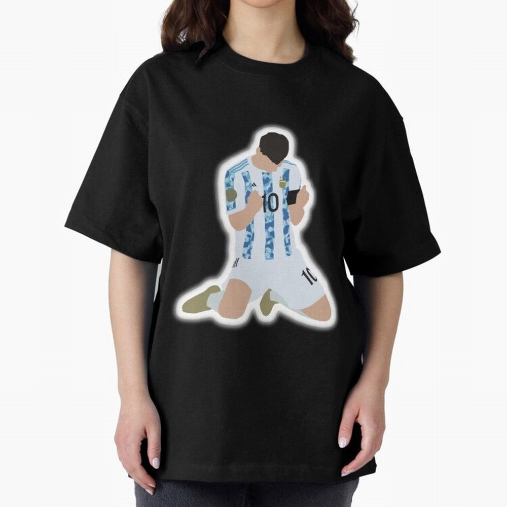 Messi Art Illustration Essential T-Shirt Elevate Match Day Hype around FIFA World Cup 2026, Cristiano Ronaldo, Haaland and CR7, England, France and Netherlands, Stadium Chants, National Pride, Trophy Dreams and Unforgettable Football Memories;