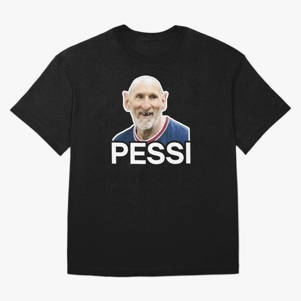 PESSI MEME Classic T-Shirt Celebrate the Biggest Stage of the FIFA World Cup 2026 USA Canada Mexico Journey through Haaland Highlights, Argentina and Brazil Pride, Championship Spirit, Famous Goals, Roaring Crowds and International Football Unity;