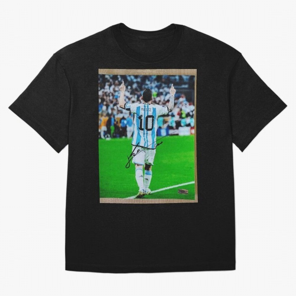 Lionel Messi Essential T-Shirt Celebrate the Biggest Stage of FIFA World Cup 2026 USA Canada Mexico Featuring Mbappe and Neymar, Brazil Energy, Match Day Excitement, Supporter Culture, Golden Goals and Global Football Passion; Ideal for Fans Who