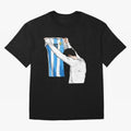 Lionel Messi holding his shirt, Argentina copa america Classic T-Shirt Join Supporters Worldwide for Match Day Hype around FIFA World Cup 2026 USA Canada Mexico, Mbappe and Neymar, Argentina and Brazil, Vintage Soccer Flavor, Modern Football Stars,