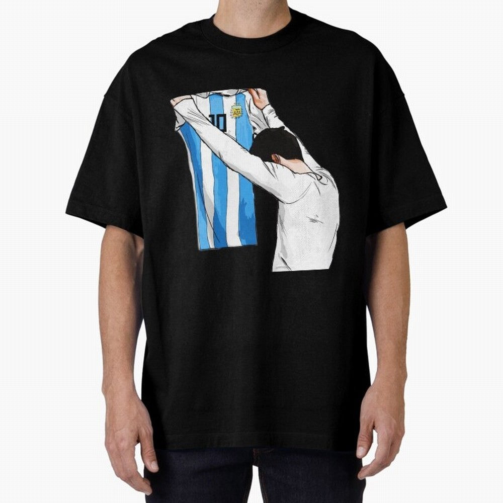 Lionel Messi holding his shirt, Argentina copa america Classic T-Shirt Join Supporters Worldwide for Match Day Hype around FIFA World Cup 2026 USA Canada Mexico, Mbappe and Neymar, Argentina and Brazil, Vintage Soccer Flavor, Modern Football Stars,