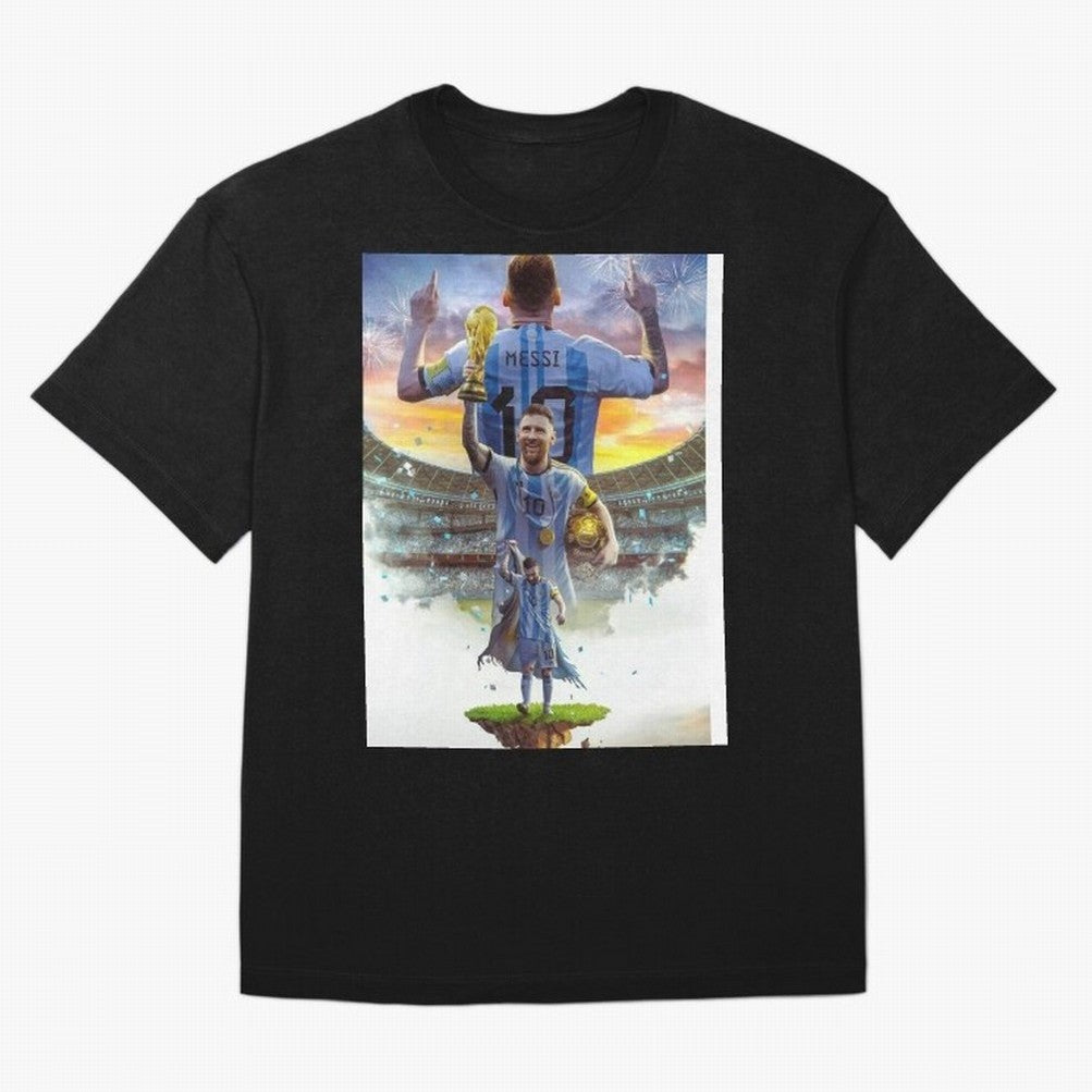 Lionel Messi picture 4k Essential T-Shirt Share Match Day Hype around FIFA World Cup 2026, Messi and Cristiano Ronaldo, Brazil, Goal Celebration Energy, Supporter Heritage, Football Icons and Worldwide Tournament Joy; Great for Supporters Who Love
