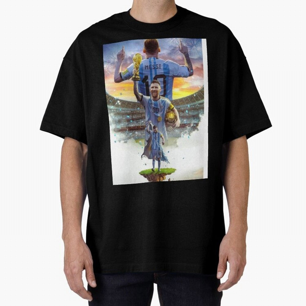 Lionel Messi picture 4k Essential T-Shirt Share Match Day Hype around FIFA World Cup 2026, Messi and Cristiano Ronaldo, Brazil, Goal Celebration Energy, Supporter Heritage, Football Icons and Worldwide Tournament Joy; Great for Supporters Who Love