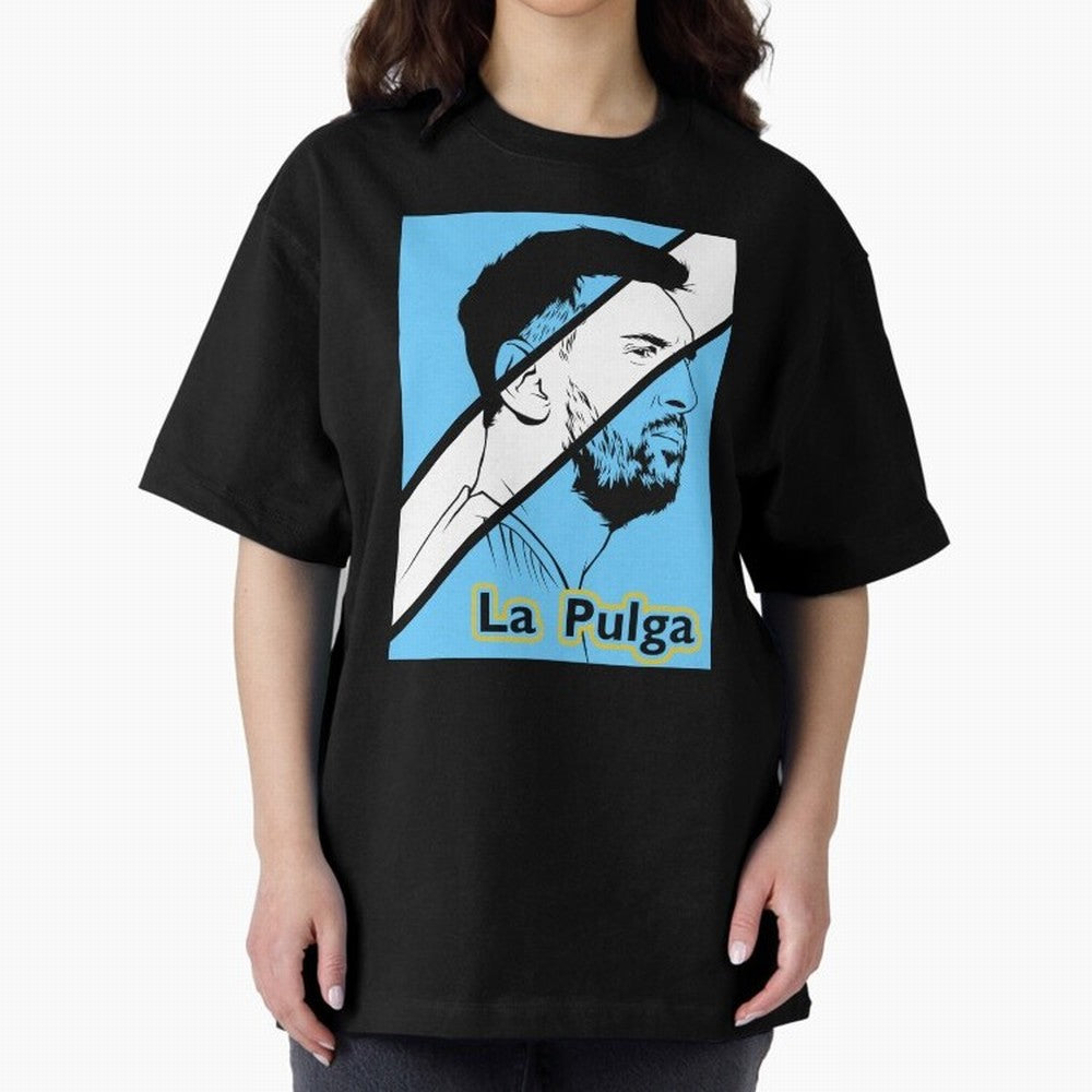 L Messi - Iconic Oversized T-Shirt Feel the Trophy Chase of FIFA World Cup 2026 Group Stage Inspired by Neymar, Haaland and Cristiano Ronaldo, Netherlands Energy, Soccer Culture, Superstar Moments, National Team Dreams and Competitive Fire; Ideal