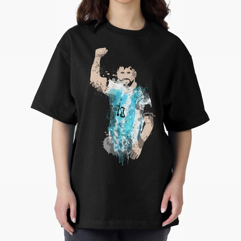 Messi 10 The Goat Essential T-Shirt Represent Global Football Passion for FIFA World Cup 2026, Highlighting Haaland and Mbappe, Brazil, Portugal and Argentina, Goal Celebration Energy, Supporter Heritage, Football Icons and Worldwide Tournament