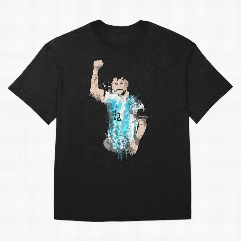 Messi 10 The Goat Essential T-Shirt Represent Global Football Passion for FIFA World Cup 2026, Highlighting Haaland and Mbappe, Brazil, Portugal and Argentina, Goal Celebration Energy, Supporter Heritage, Football Icons and Worldwide Tournament
