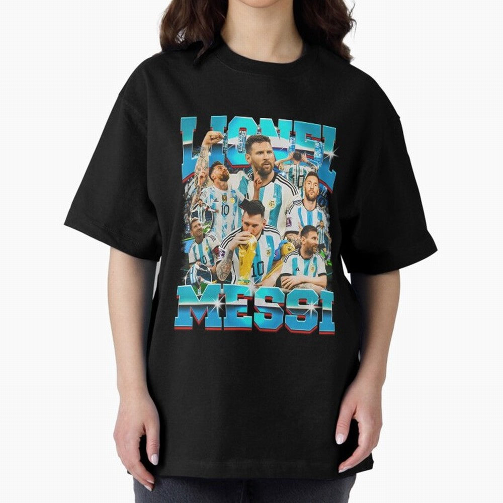 Lionel Messi Bootleg Essential T-Shirt Capture Stadium Memories from Match Day Hype around FIFA World Cup 2026, Neymar, Brazil, Worldwide Fan Energy, Dramatic Goals, Stadium Lights and Championship Celebrations; Perfect for Supporters Who Want Bold