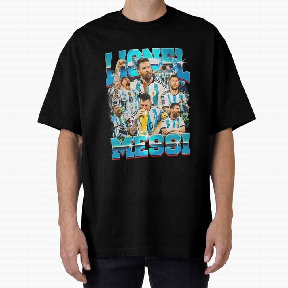 Lionel Messi Bootleg Essential T-Shirt Capture Stadium Memories from Match Day Hype around FIFA World Cup 2026, Neymar, Brazil, Worldwide Fan Energy, Dramatic Goals, Stadium Lights and Championship Celebrations; Perfect for Supporters Who Want Bold