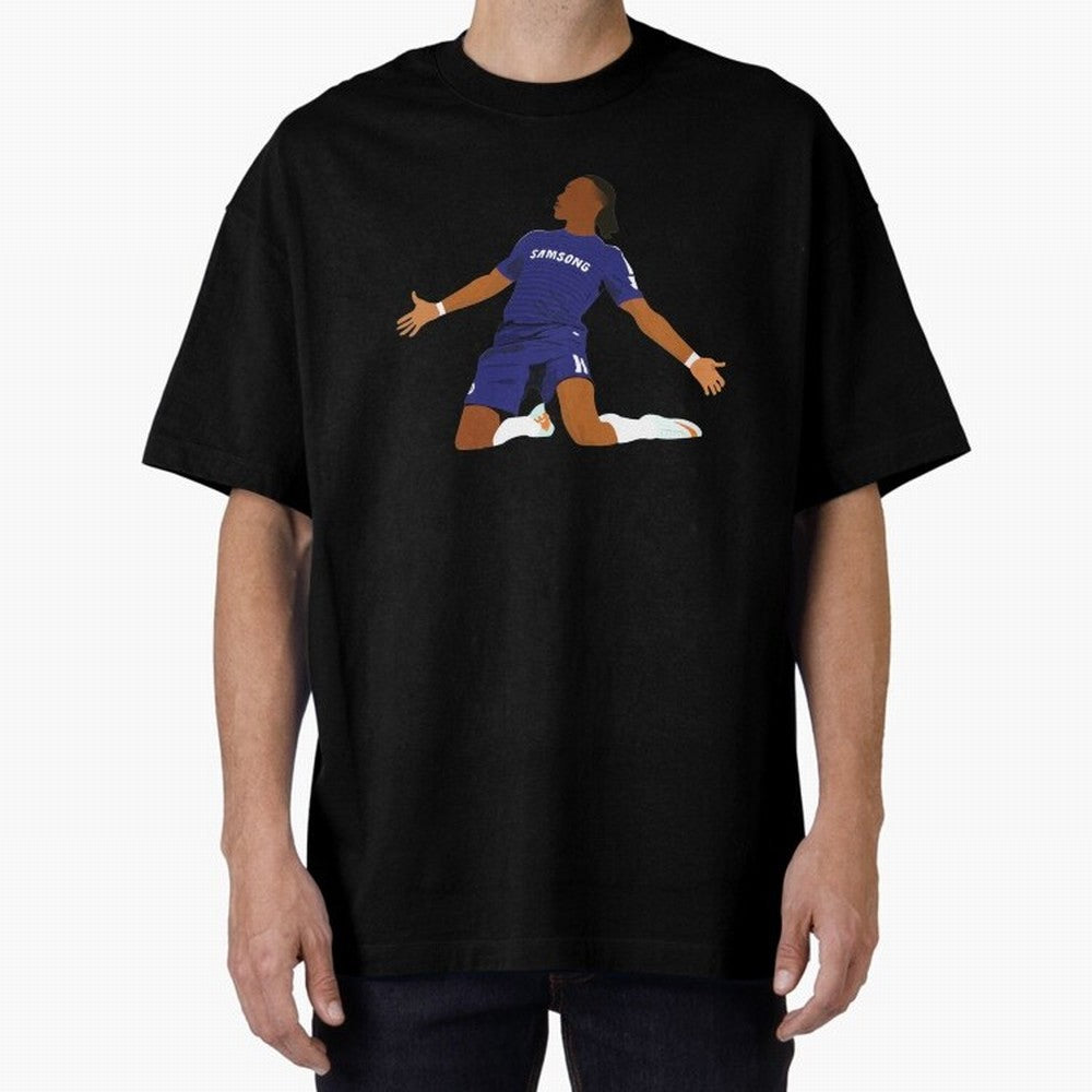 Drogba Classic T-Shirt Bring World Football Passion into FIFA World Cup 2026 USA Canada Mexico Spirit, Featuring Spain, Cristiano Ronaldo, Football Festival Excitement, Trophy Ambitions, Country Rivalries and Star Player Buzz; Made for Collectors