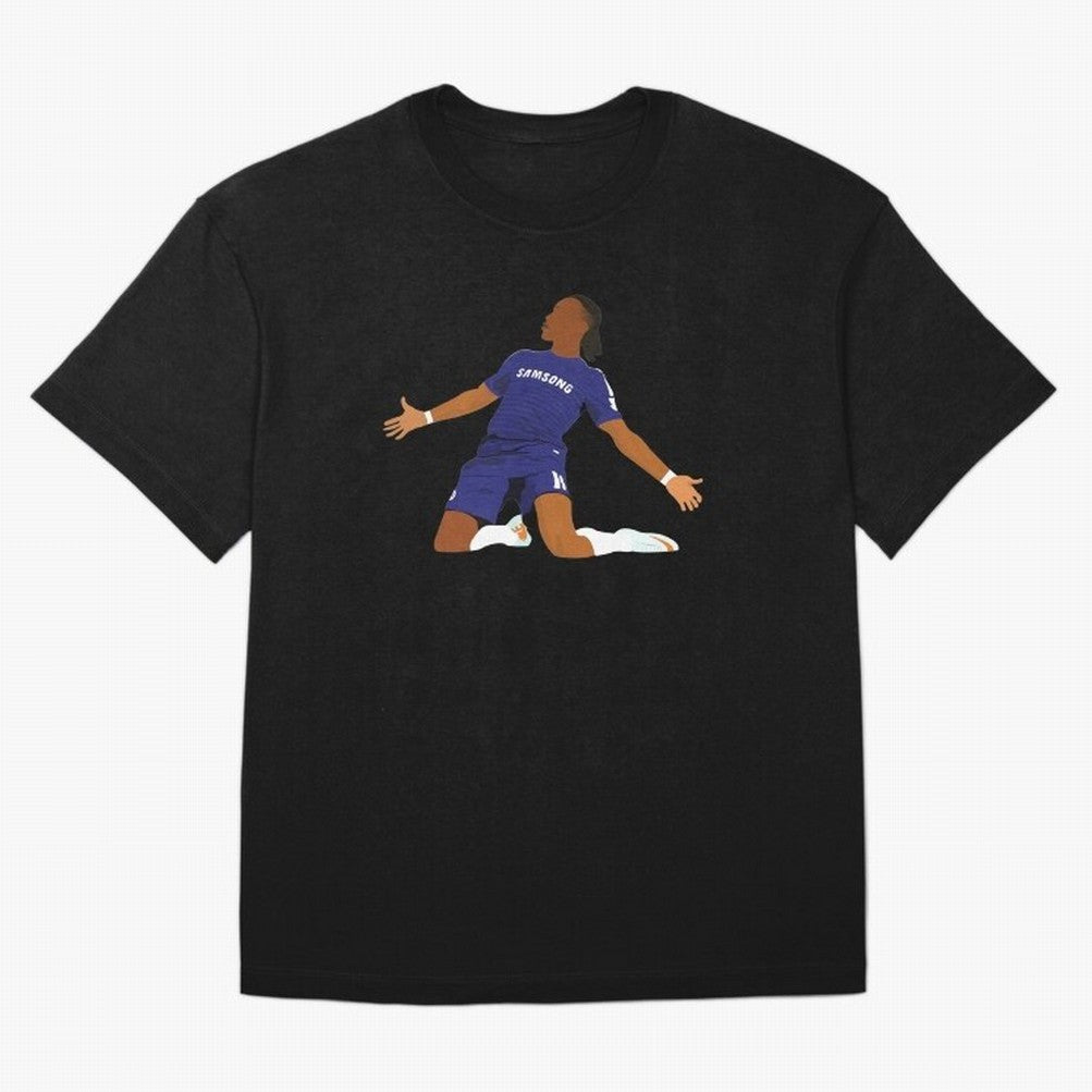 Drogba Classic T-Shirt Bring World Football Passion into FIFA World Cup 2026 USA Canada Mexico Spirit, Featuring Spain, Cristiano Ronaldo, Football Festival Excitement, Trophy Ambitions, Country Rivalries and Star Player Buzz; Made for Collectors