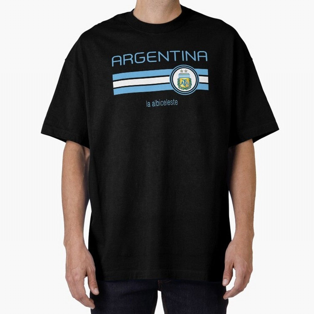 Football Argentina Classic T-Shirt Upgrade FIFA World Cup 2026 USA Canada Mexico for Fans of Messi, Neymar and Mbappe and Argentina, Bringing Championship Spirit, Famous Goals, Roaring Crowds and International Football Unity; Perfect for People Who