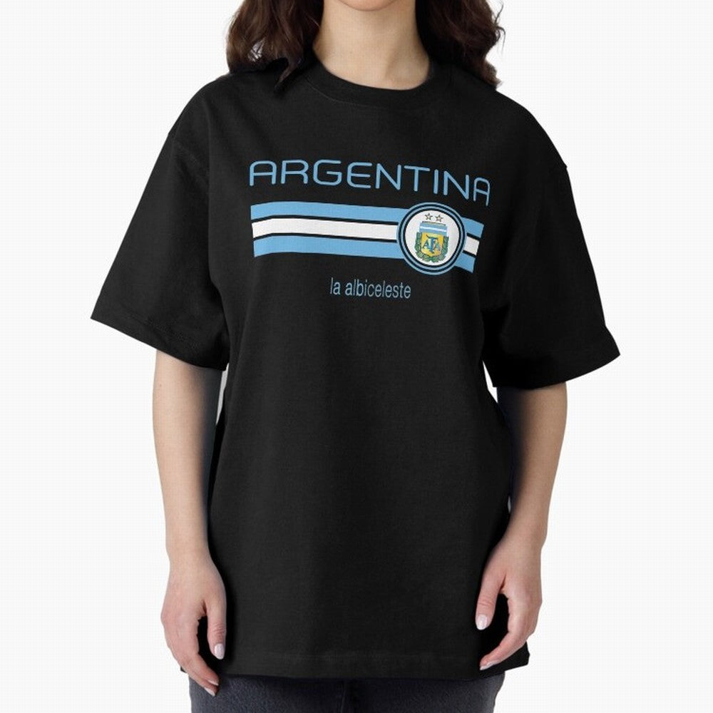 Football Argentina Classic T-Shirt Upgrade FIFA World Cup 2026 USA Canada Mexico for Fans of Messi, Neymar and Mbappe and Argentina, Bringing Championship Spirit, Famous Goals, Roaring Crowds and International Football Unity; Perfect for People Who