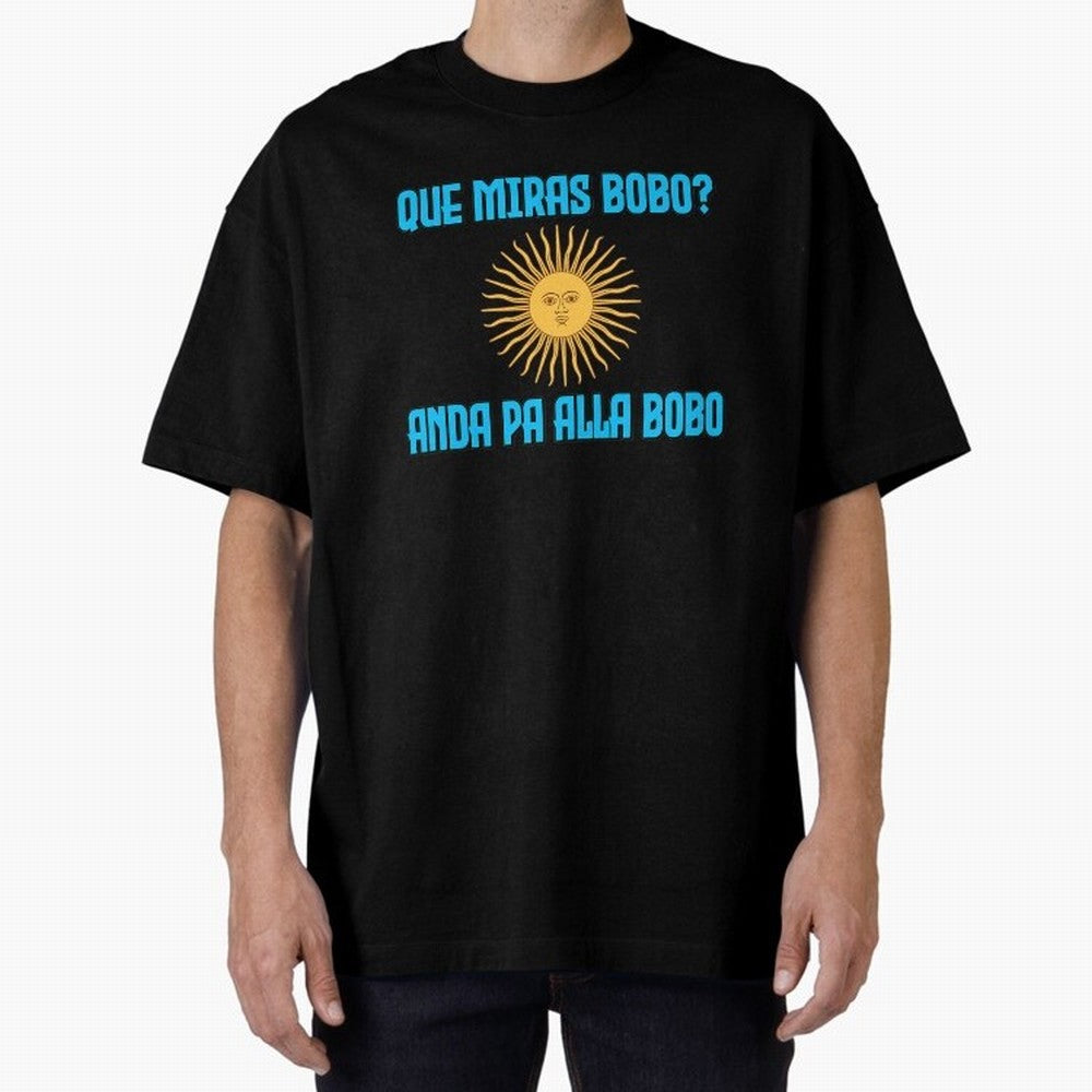 Que Miras Bobo Messi Argentina Flag Classic T-Shirt Enjoy FIFA World Cup 2026 Group Stage Spirit, Highlighting England, France and Netherlands, Neymar, Haaland and Cristiano Ronaldo, Football History, Final Match Energy, Crowd Noise and Once in a