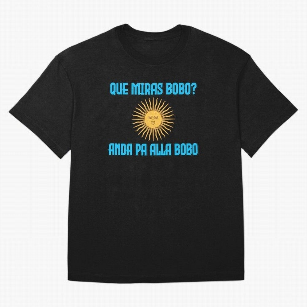 Que Miras Bobo Messi Argentina Flag Classic T-Shirt Enjoy FIFA World Cup 2026 Group Stage Spirit, Highlighting England, France and Netherlands, Neymar, Haaland and Cristiano Ronaldo, Football History, Final Match Energy, Crowd Noise and Once in a