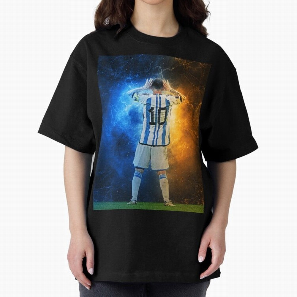 LIONEL MESSI NEW GOAL CELEBRATION SEASON 2023 2024 Classic T-Shirt Follow Every Goal of FIFA World Cup 2026 Group Stage for Fans of Haaland and Mbappe and Brazil, Portugal and Argentina, Bringing Goal Celebration Energy, Supporter Heritage,