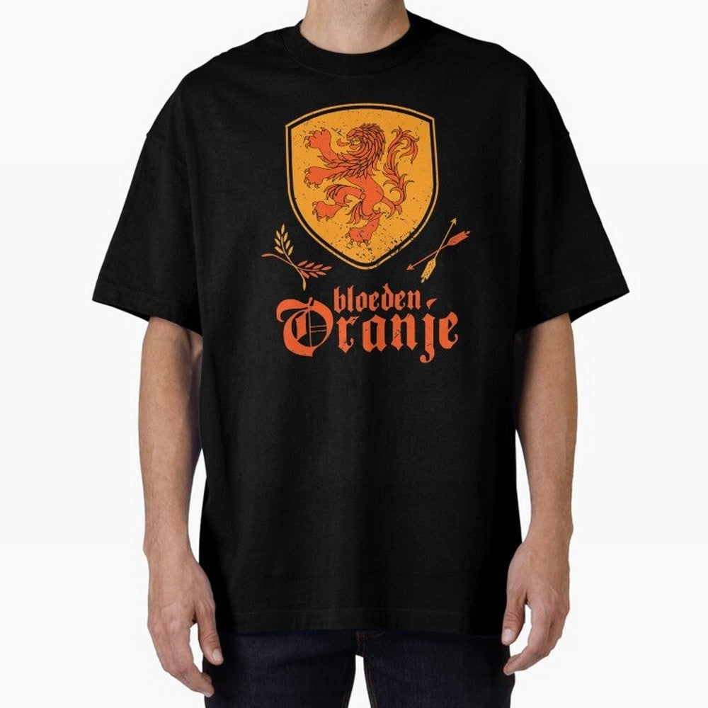 Netherlands Bleed Oranje Classic T-Shirt Share the Excitement of Match Day Hype around FIFA World Cup 2026 Group Stage, Haaland and Mbappe, Germany, Championship Spirit, Famous Goals, Roaring Crowds and International Football Unity; Ideal for Fans