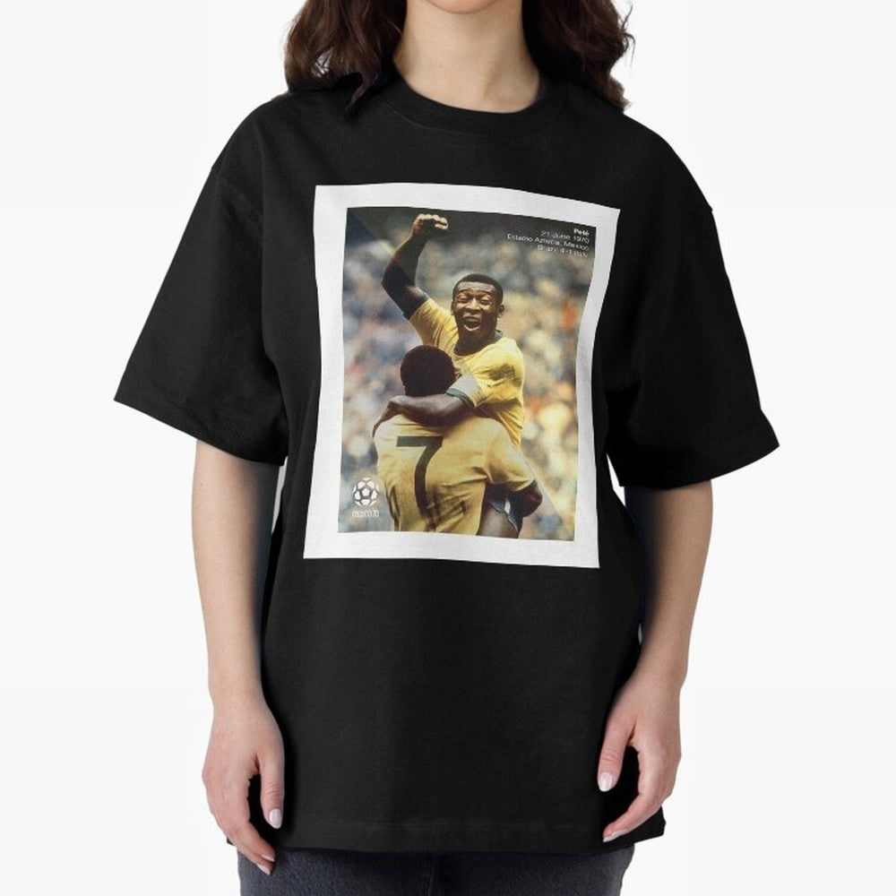 Pele Classic T-Shirt Spotlight Global Football Passion for FIFA World Cup 2026 Group Stage, Featuring Haaland and Mbappe, Portugal, Spain and Germany, Football Passion, Legendary Performances, Festival Vibes and Supporter Community; Ideal for Fans