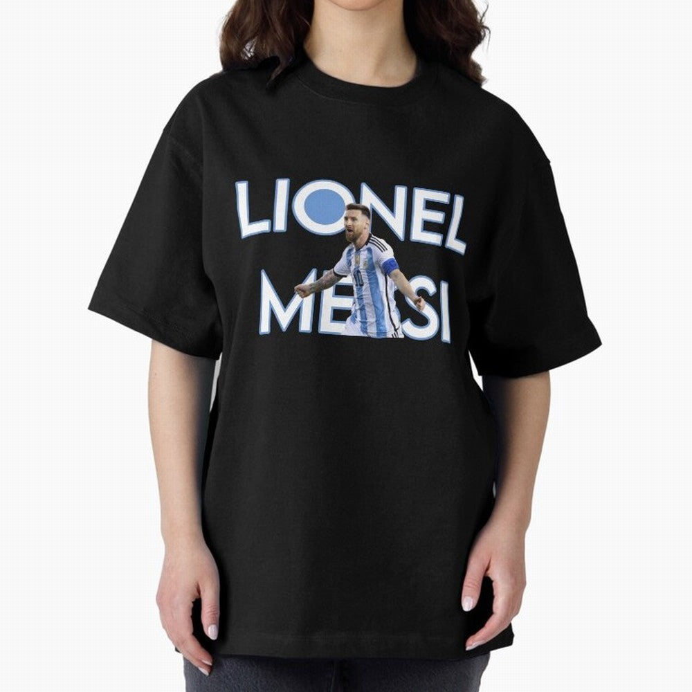 Lionel Messi Oversized T-Shirt Make Memories around FIFA World Cup 2026 Built around Neymar, Haaland and Cristiano Ronaldo, Portugal, Spain and Germany Energy, Tournament Hype, Historic Matchups, Family Viewing Parties and Global Sports Pride; Made