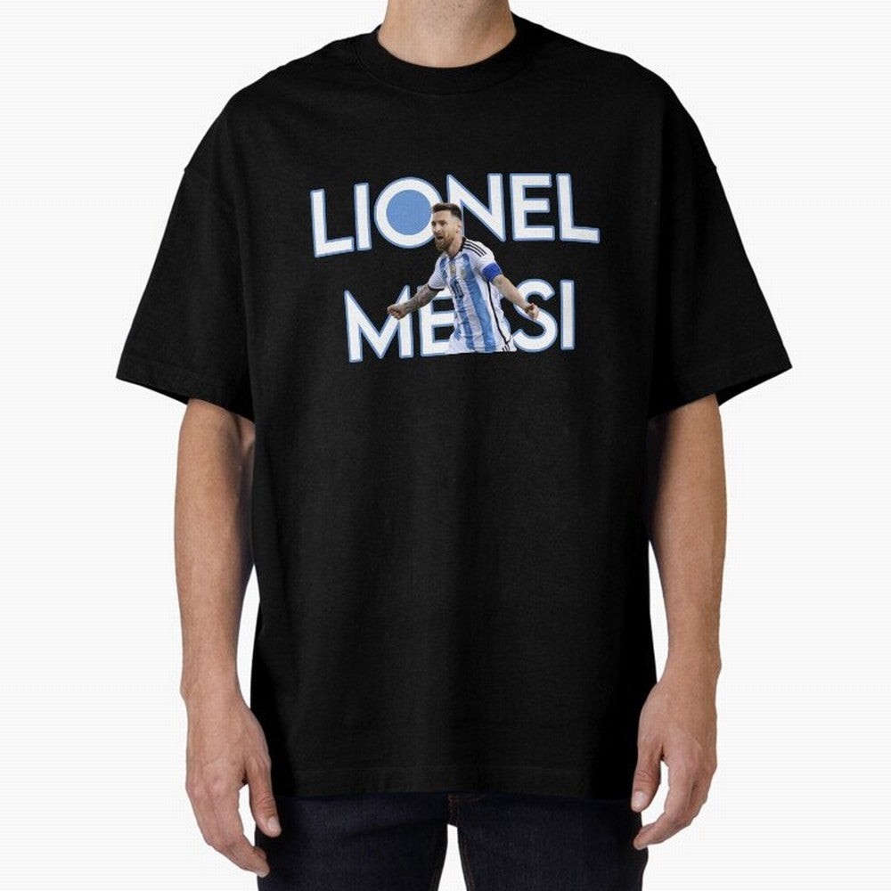 Lionel Messi Oversized T-Shirt Make Memories around FIFA World Cup 2026 Built around Neymar, Haaland and Cristiano Ronaldo, Portugal, Spain and Germany Energy, Tournament Hype, Historic Matchups, Family Viewing Parties and Global Sports Pride; Made