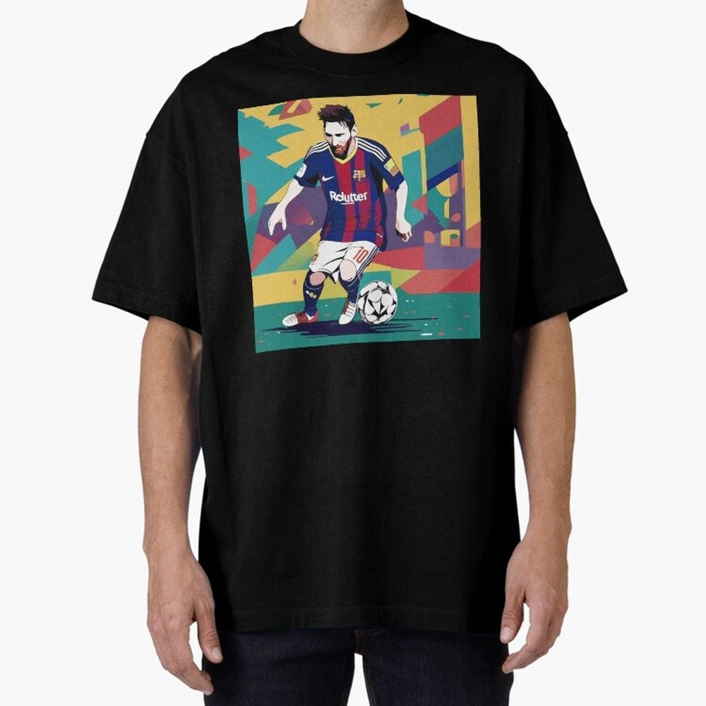 Lionel Messi Barcelona Football Classic T-Shirt Show Your Love for FIFA World Cup 2026 Group Stage for Fans of Haaland and Mbappe and Portugal, Bringing Tournament Hype, Historic Matchups, Family Viewing Parties and Global Sports Pride; Ideal for