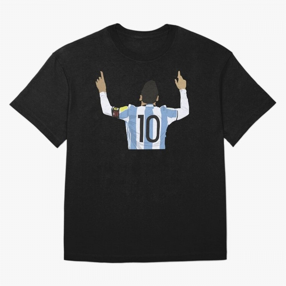 Lionel Messi Sticker #l68 Classic T-Shirt Support Your Favorite Stars during Global Football Passion for FIFA World Cup 2026 USA Canada Mexico, Driven by Messi, Neymar and Mbappe, Brazil, Match Day Excitement, Supporter Culture, Golden Goals and
