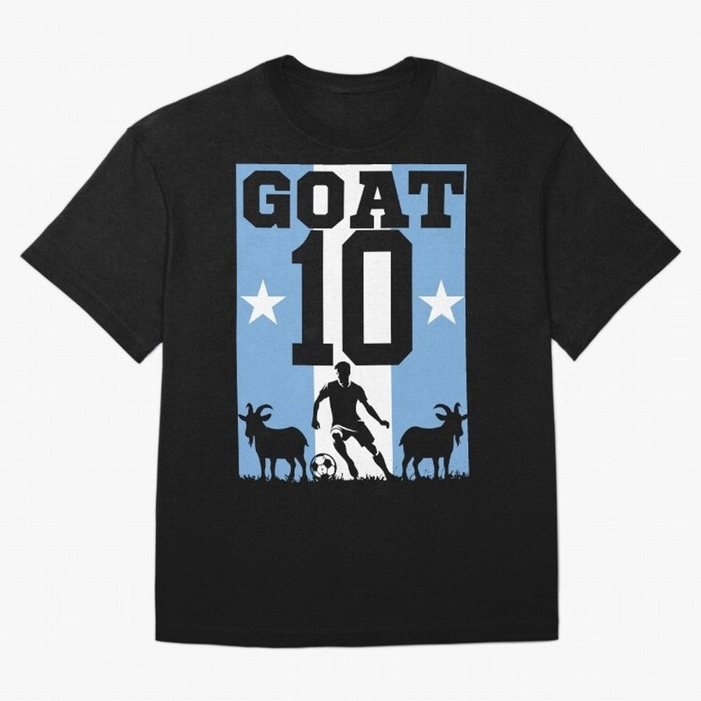 The Goat 10 Argentina World Cup 2026 Classic T-Shirt Celebrate the Biggest Stage of Match Day Hype around FIFA World Cup 2026 USA Canada Mexico, CR7 and Messi, Argentina, France and Brazil, Worldwide Fan Energy, Dramatic Goals, Stadium Lights and