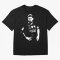 Black and white football player Classic T-Shirt Back Your Heroes with FIFA World Cup 2026 Group Stage for Fans of Mbappe and England, France and Netherlands, Bringing Football Passion, Legendary Performances, Festival Vibes and Supporter Community;