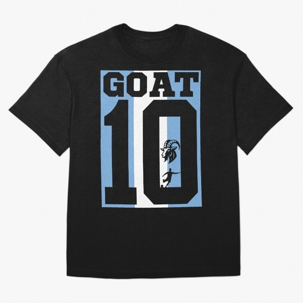 World Cup 2026 Argentina The Goat 10 Classic T-Shirt Carry the Dream of FIFA World Cup 2026 Group Stage for Fans of CR7 and Messi and England and Germany, Bringing Championship Spirit, Famous Goals, Roaring Crowds and International Football Unity;