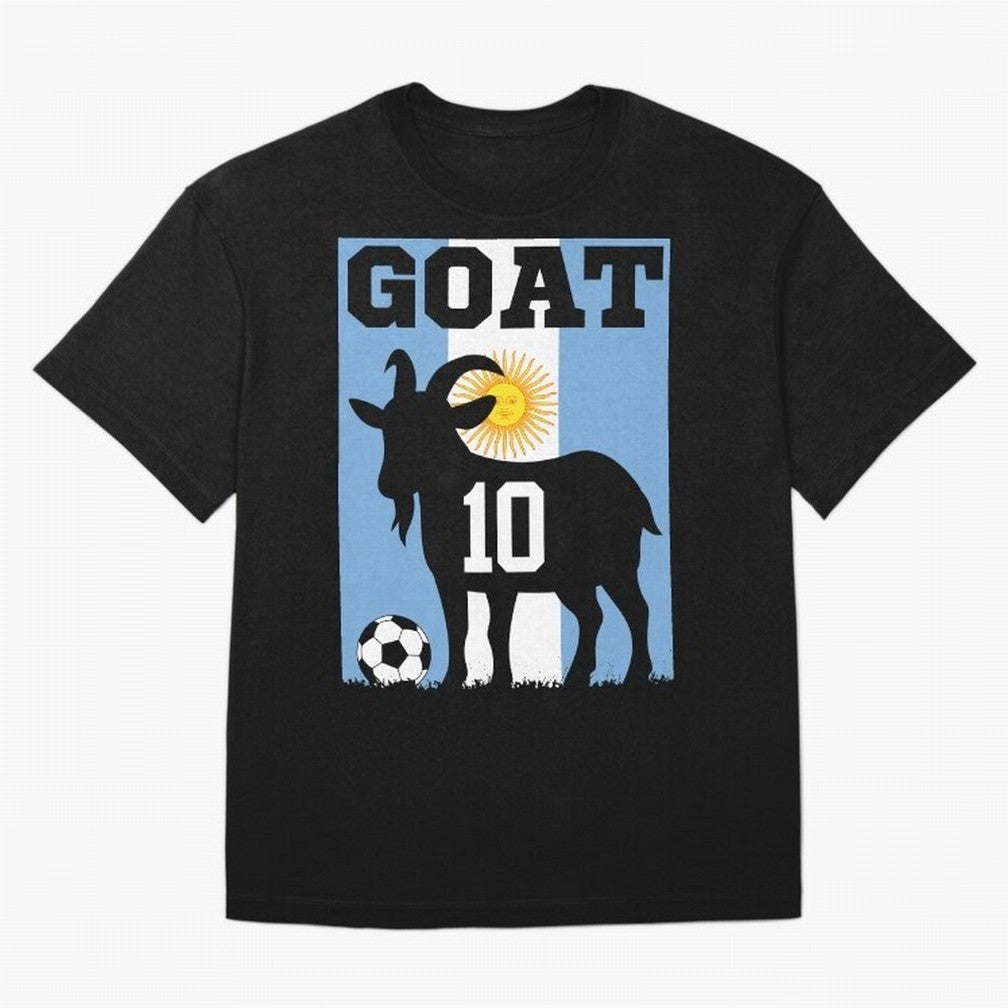 Argentina World Cup 2026 The Goat 10 Oversized T-Shirt Relive the Noise and Pride of the FIFA World Cup 2026 USA Canada Mexico Journey through Cristiano Ronaldo Highlights, England and Germany Pride, Tournament Hype, Historic Matchups, Family