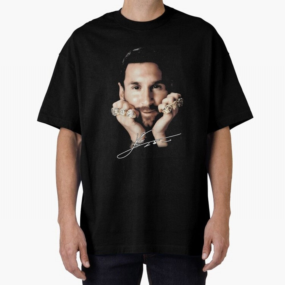 Lionel Messi Big Face Essential T-Shirt Feel Match Day Hype around FIFA World Cup 2026 Group Stage, Cristiano Ronaldo, Haaland and CR7, England, France and Netherlands, Football Passion, Legendary Performances, Festival Vibes and Supporter