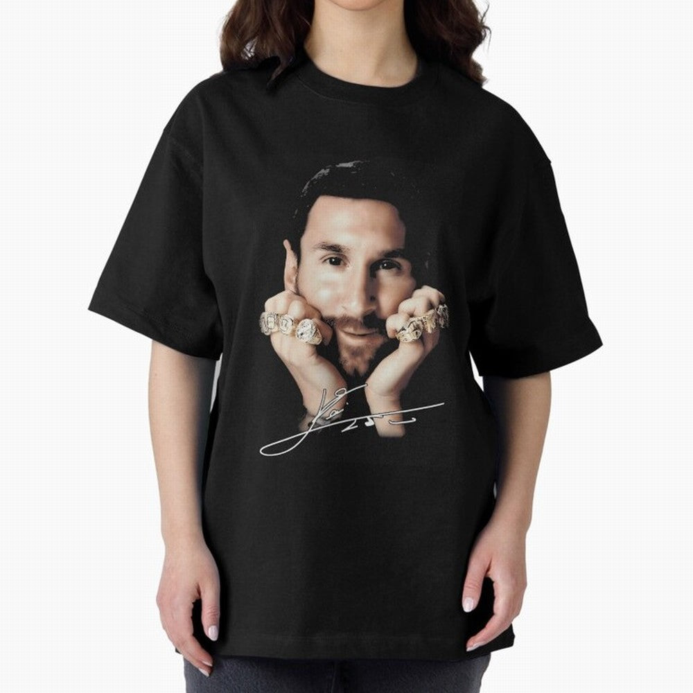Lionel Messi Big Face Essential T-Shirt Feel Match Day Hype around FIFA World Cup 2026 Group Stage, Cristiano Ronaldo, Haaland and CR7, England, France and Netherlands, Football Passion, Legendary Performances, Festival Vibes and Supporter