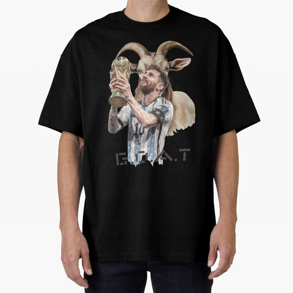 The G.O.A.T of Football, Lionel Messi Classic T-Shirt Honor the Football Icons of Global Football Passion for FIFA World Cup 2026 USA Canada Mexico, Connected to Cristiano Ronaldo, Netherlands, Supporter Pride, Iconic Celebrations, Legendary Names
