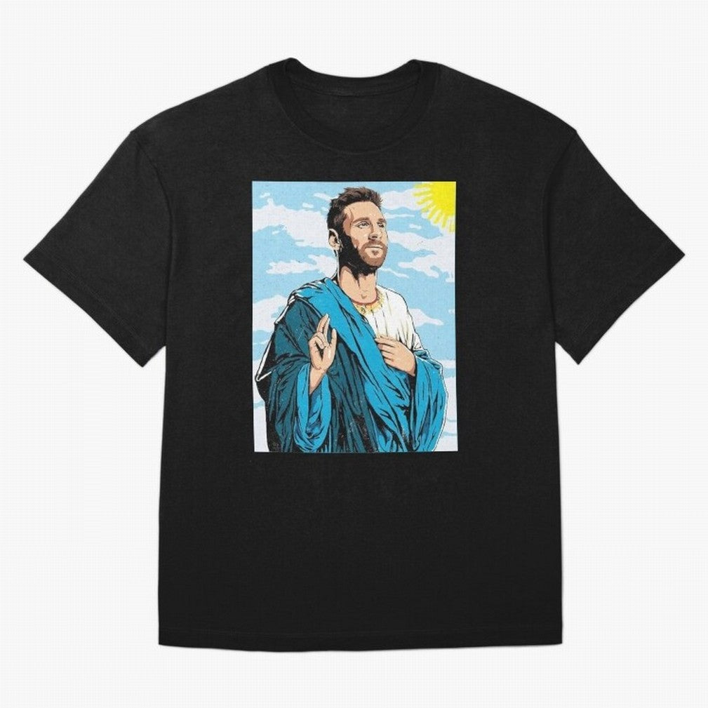 messi god Oversized T-Shirt Bring Home FIFA World Cup 2026 for Fans of Mbappe and Neymar and Brazil, Portugal and Argentina, Bringing Soccer Culture, Superstar Moments, National Team Dreams and Competitive Fire; Ideal for Fans Who Follow Messi,