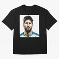 Lionel Messi Oversized T-Shirt Celebrate Football Heritage in Match Day Hype around FIFA World Cup 2026 Group Stage, Mbappe, Netherlands, Worldwide Fan Energy, Dramatic Goals, Stadium Lights and Championship Celebrations; Perfect for Fans,