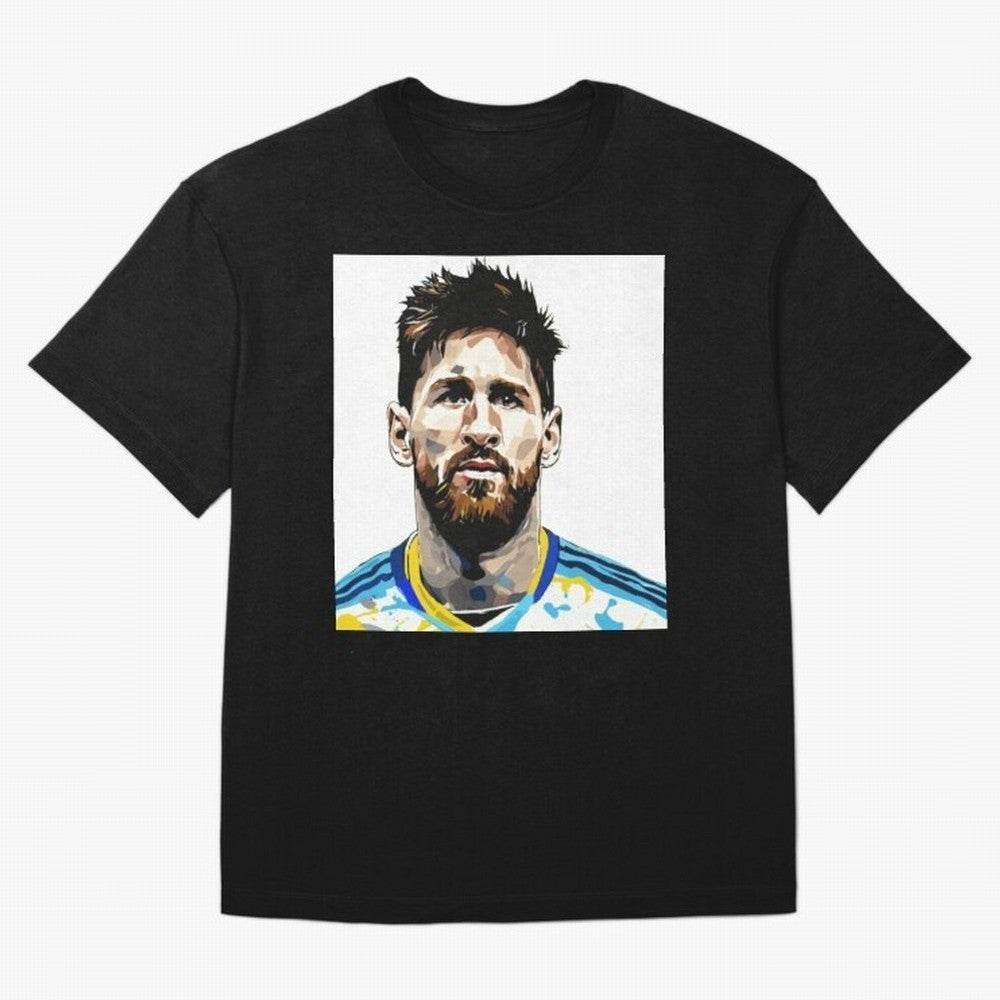 Lionel Messi Oversized T-Shirt Celebrate Football Heritage in Match Day Hype around FIFA World Cup 2026 Group Stage, Mbappe, Netherlands, Worldwide Fan Energy, Dramatic Goals, Stadium Lights and Championship Celebrations; Perfect for Fans,