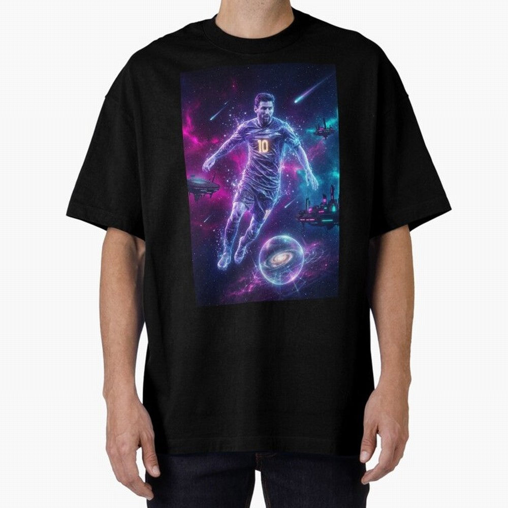 Lionel Messi The Eternal GOAT Of Another Galaxy - (Version 5) Classic T-Shirt Show Your Tournament Heart for FIFA World Cup 2026 USA Canada Mexico for Fans of Neymar, Haaland and Cristiano Ronaldo and England and Germany, Bringing Stadium Memories,