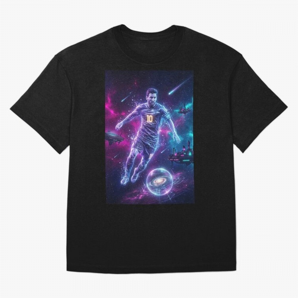 Lionel Messi The Eternal GOAT Of Another Galaxy - (Version 5) Classic T-Shirt Show Your Tournament Heart for FIFA World Cup 2026 USA Canada Mexico for Fans of Neymar, Haaland and Cristiano Ronaldo and England and Germany, Bringing Stadium Memories,