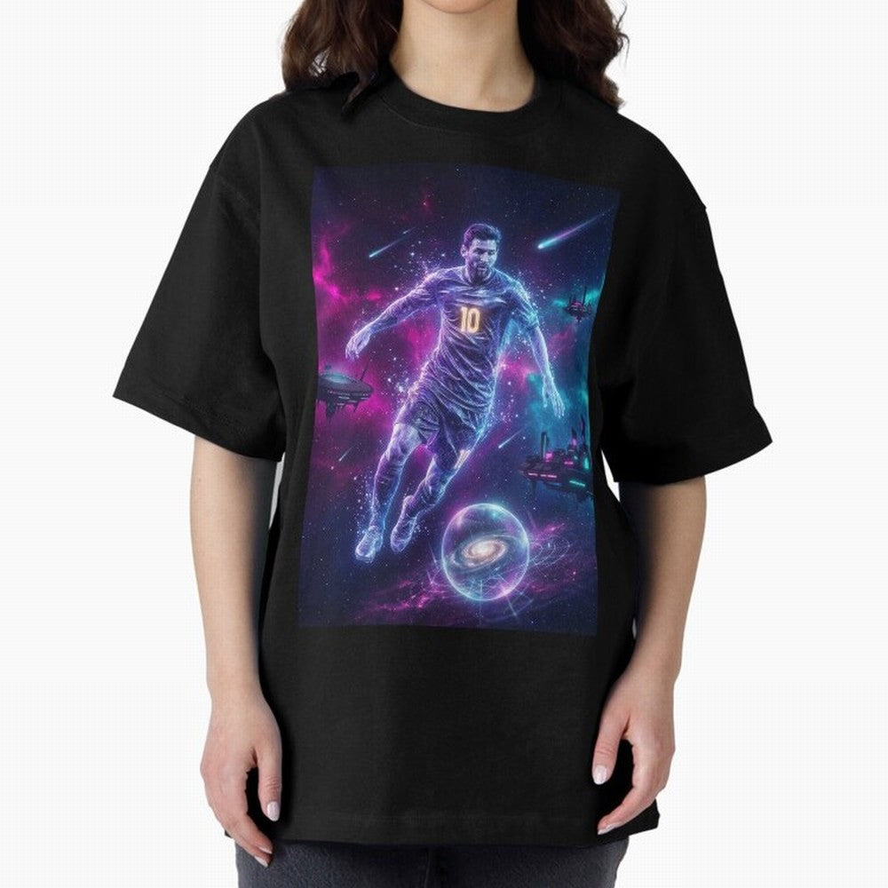 Lionel Messi The Eternal GOAT Of Another Galaxy - (Version 5) Classic T-Shirt Show Your Tournament Heart for FIFA World Cup 2026 USA Canada Mexico for Fans of Neymar, Haaland and Cristiano Ronaldo and England and Germany, Bringing Stadium Memories,
