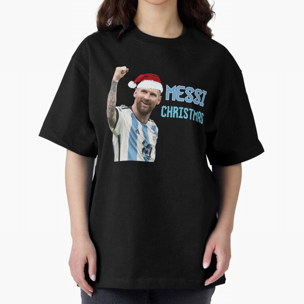 Messi Christmas - Lionel Messi Christmas Design Classic T-Shirt Bring Stadium Energy to FIFA World Cup 2026 USA Canada Mexico Driven by Neymar, Haaland and Cristiano Ronaldo, Portugal Energy, Retro Football Energy, Iconic Rivalries, Trophy Chase
