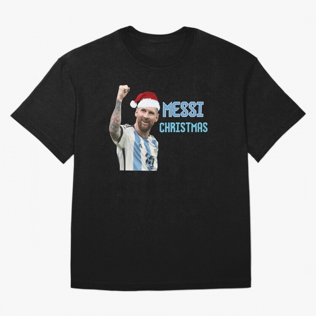 Messi Christmas - Lionel Messi Christmas Design Classic T-Shirt Bring Stadium Energy to FIFA World Cup 2026 USA Canada Mexico Driven by Neymar, Haaland and Cristiano Ronaldo, Portugal Energy, Retro Football Energy, Iconic Rivalries, Trophy Chase