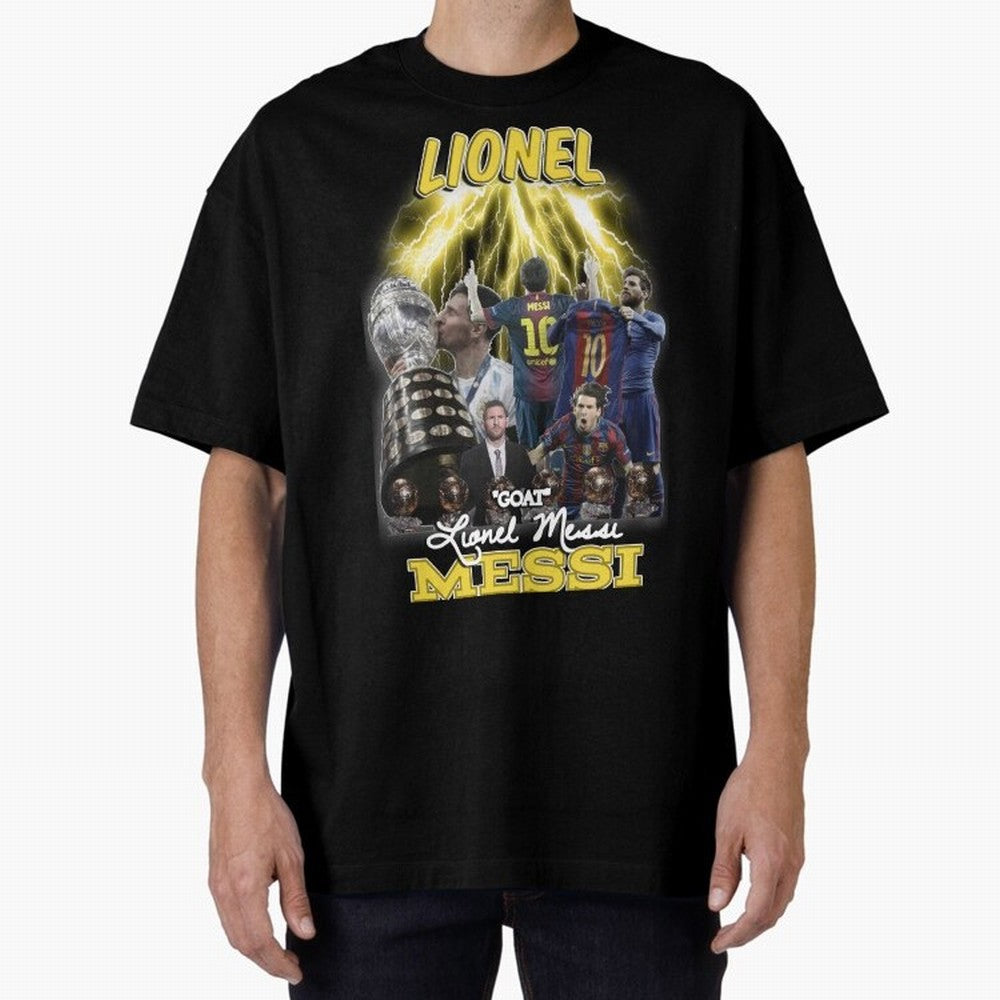 Lionel Messi: Barcelona & Argentina Classic T-Shirt Represent Football Lovers during Match Day Hype around FIFA World Cup 2026 Group Stage, Neymar, Haaland and Cristiano Ronaldo, Netherlands, Football Festival Excitement, Trophy Ambitions, Country