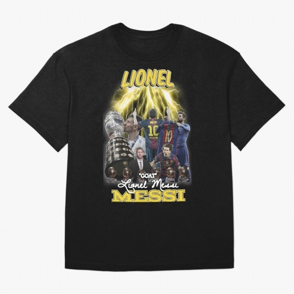 Lionel Messi: Barcelona & Argentina Classic T-Shirt Represent Football Lovers during Match Day Hype around FIFA World Cup 2026 Group Stage, Neymar, Haaland and Cristiano Ronaldo, Netherlands, Football Festival Excitement, Trophy Ambitions, Country