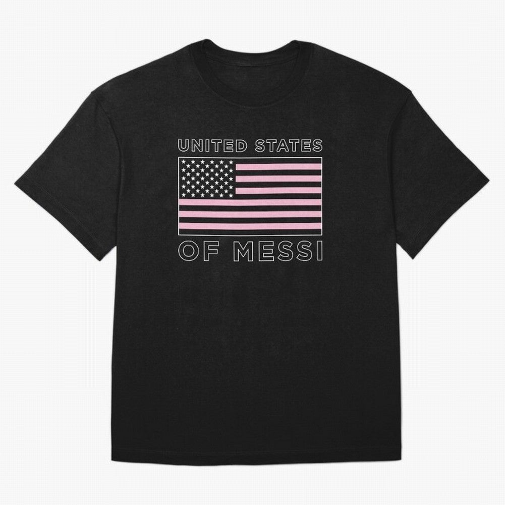 United States of Messi Oversized T-Shirt Celebrate Football Heritage in FIFA World Cup 2026 Group Stage for Fans of Cristiano Ronaldo, Haaland and CR7 and France, Bringing Championship Spirit, Famous Goals, Roaring Crowds and International Football