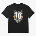 GOAT (Lionel Messi) design Boxy T-Shirt Spotlight Global Football Passion for FIFA World Cup 2026 Group Stage, Centered on Haaland and Mbappe, Spain and Netherlands, Stadium Chants, National Pride, Trophy Dreams and Unforgettable Football Memories;