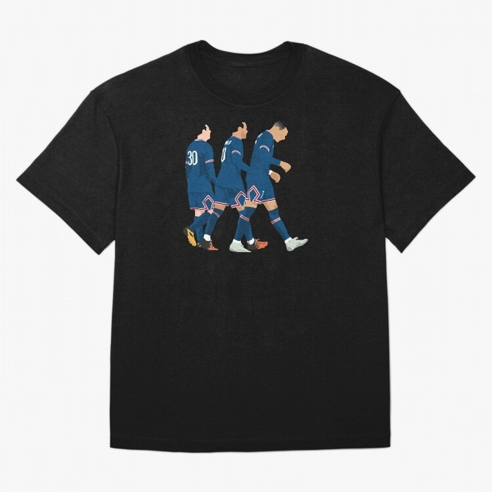 Messi Neymar Mbappe Chilling Classic T-Shirt Honor the Football Icons of FIFA World Cup 2026 Group Stage Spirit, Featuring Spain and Netherlands, Messi, Neymar and Mbappe, Football Passion, Legendary Performances, Festival Vibes and Supporter