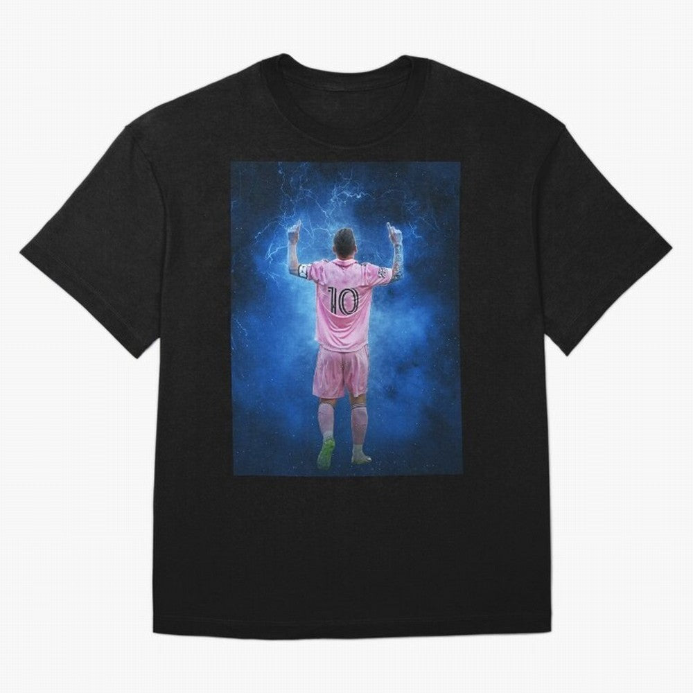 LIONEL MESSI NEW GOAL CELEBRATION SEASON 2023 2024 Classic T-Shirt Feel the Trophy Chase of Global Football Passion for FIFA World Cup 2026 USA Canada Mexico, Capturing Haaland, England, France and Netherlands, Worldwide Fan Energy, Dramatic Goals,
