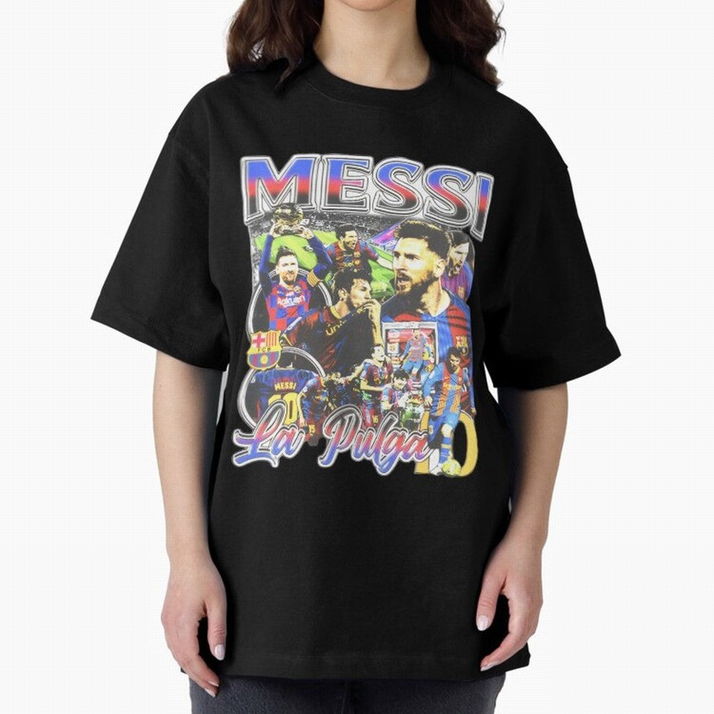 Lionel Messi Graphic Design Classic T-Shirt Celebrate Rivalries and Pride in FIFA World Cup 2026 Group Stage for Fans of Messi and Cristiano Ronaldo and England, Bringing Global Supporter Spirit, Legendary Goals, National Colors and Tournament