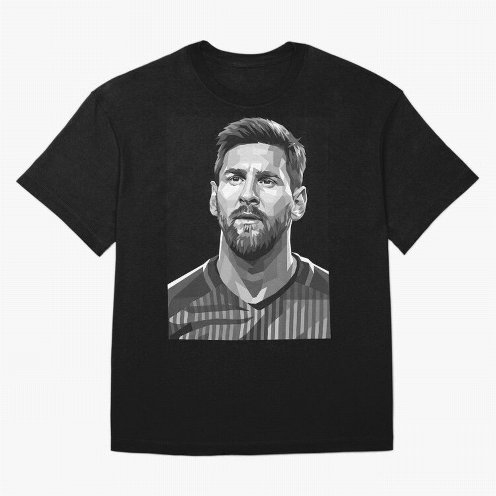 Messi grayscale Oversized T-Shirt Bring Home Match Day Hype around FIFA World Cup 2026 USA Canada Mexico, Messi, Neymar and Mbappe, England, France and Netherlands, Sports Nostalgia, International Competition, Famous Players and Unforgettable