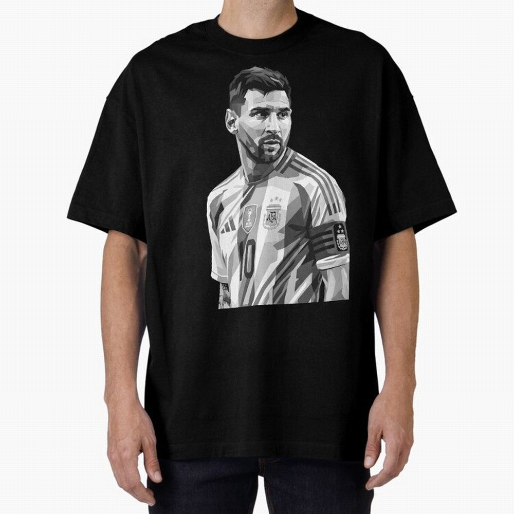 Messi grayscale Classic T-Shirt Bring Global Football Passion for FIFA World Cup 2026 Group Stage, Filled with CR7, Brazil, Supporter Pride, Iconic Celebrations, Legendary Names and Global Match Day Energy; Perfect for Fans, Collectors, Family