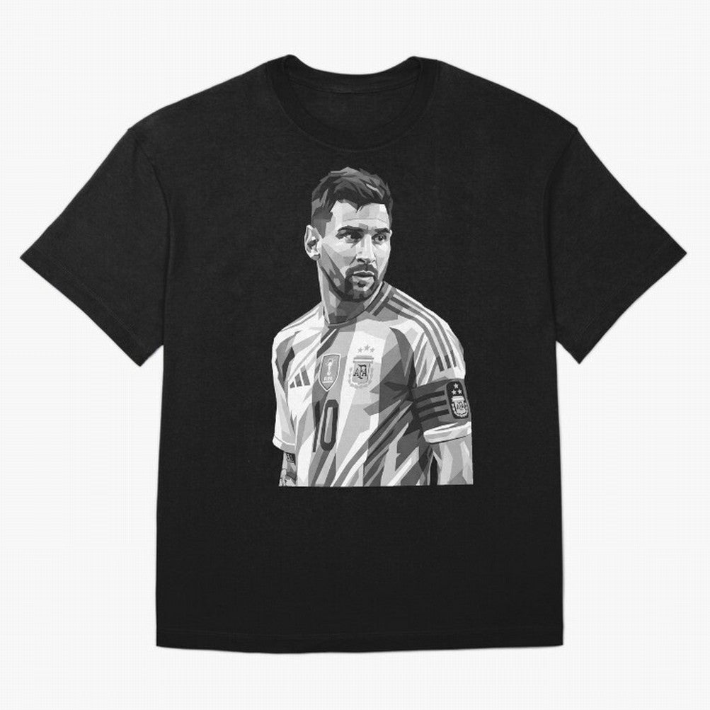 Messi grayscale Classic T-Shirt Bring Global Football Passion for FIFA World Cup 2026 Group Stage, Filled with CR7, Brazil, Supporter Pride, Iconic Celebrations, Legendary Names and Global Match Day Energy; Perfect for Fans, Collectors, Family
